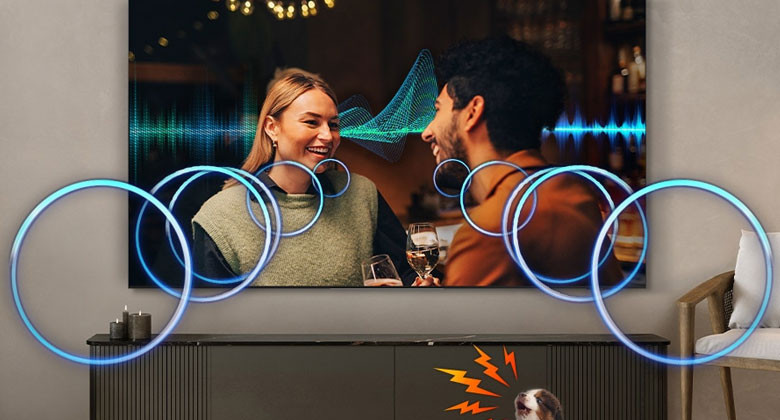 Tivi Samsung 75 inch giá bao nhiêu - Công nghệ Active Voice Amplifier