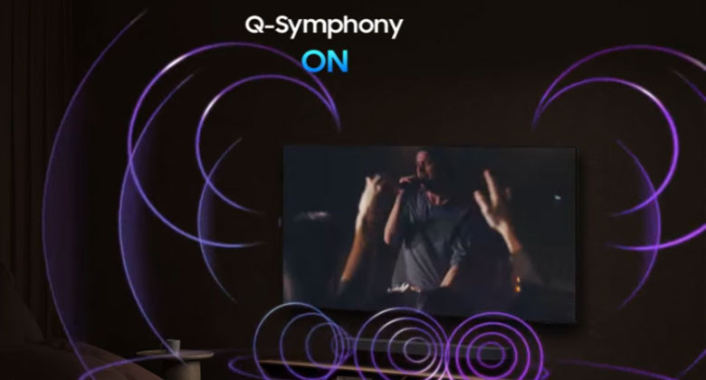 Tivi Samsung 85 inch đời mới nhất - Công nghệ Q-Symphony