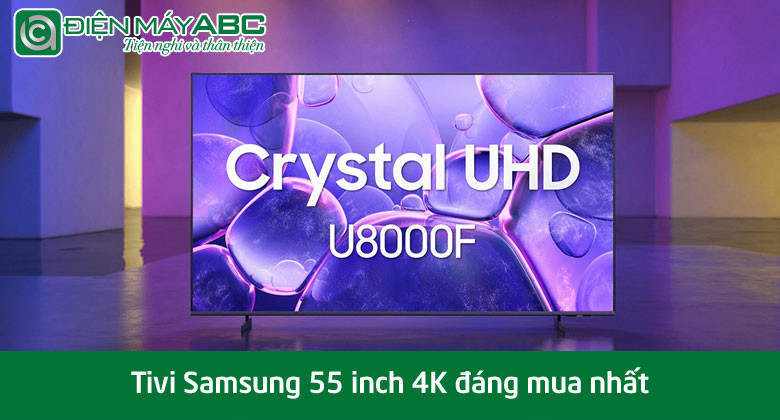 Top 6 Tivi Samsung 55 inch 4K đáng mua nhất tháng 11 năm 2025