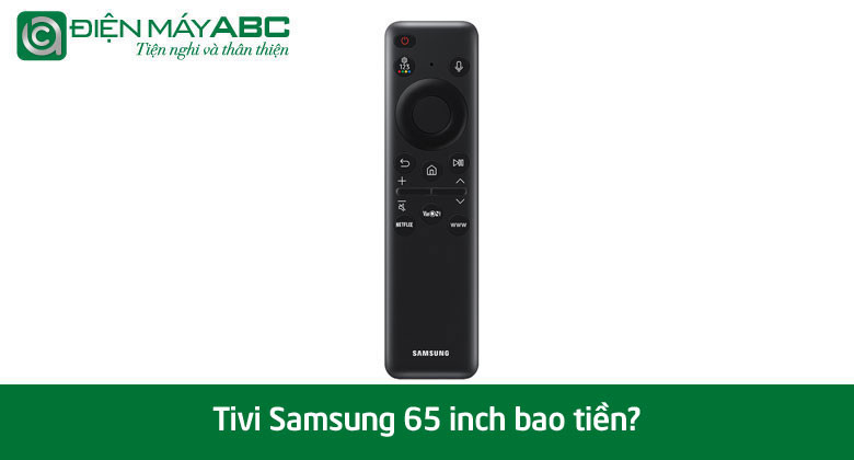 Tivi Samsung 65 inch bao tiền? Cập nhật giá 5 model đáng mua tháng 11 năm 2025