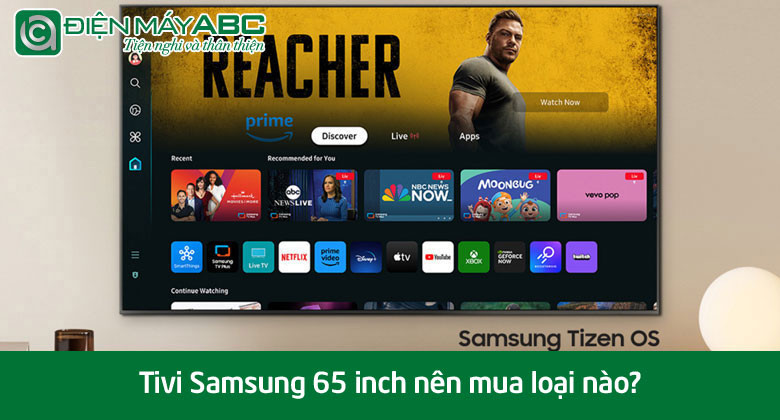Tivi Samsung 65 inch nên mua loại nào? Top 5 tivi nên mua nhất 2025