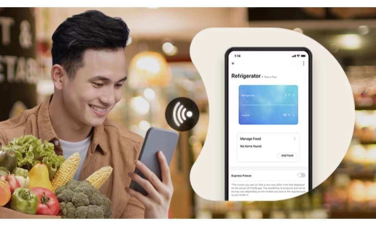 Giá tủ lạnh LG mới nhất - LG ThinQ hỗ trợ quản lý thiết bị thông minh