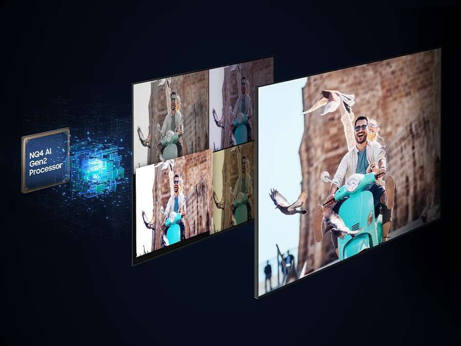 TV Samsung 100QN80H - Chế độ tùy chỉnh bằng AI