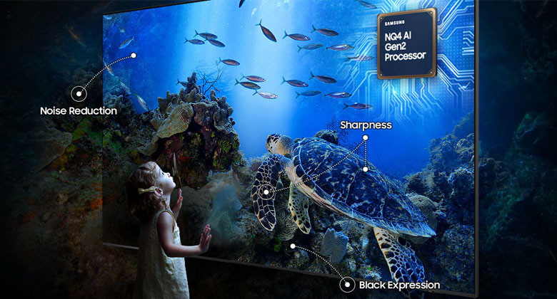 Ti vi Samsung 100 inch - Công nghệ Supersize Picture Enhancer