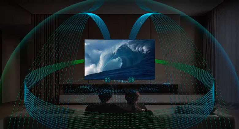 Tivi Samsung 75 inch giá bao nhiều - Công nghệ Dolby Atmos®