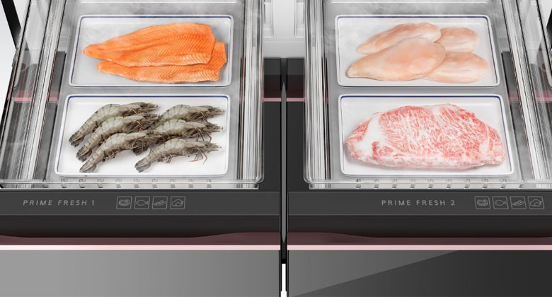 tủ lạnh panasonic inverter 650 lít nr wy720zmmv