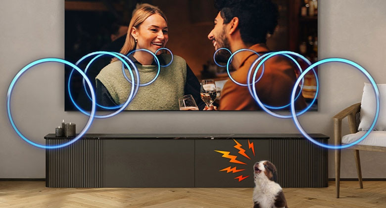 Tivi QLED Samsung - Công nghệ Active Voice Amplifier