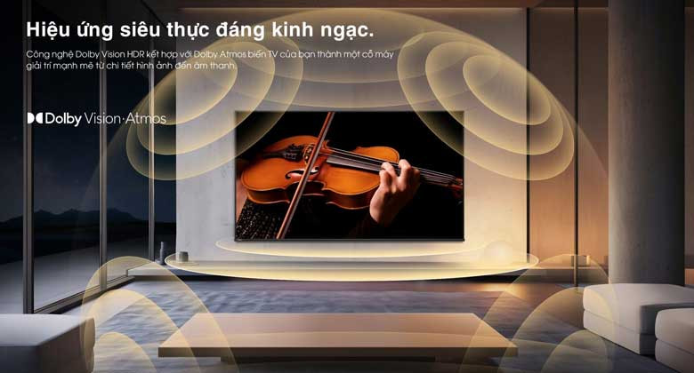 TV Toshiba 100Z570RP - Hiệu ứng siêu thực đáng kinh ngạc.