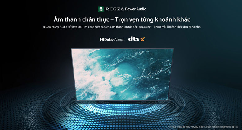 Tivi Toshiba 65Z570 - Âm thanh chân thực trọn vẹn từng khoảnh khắc