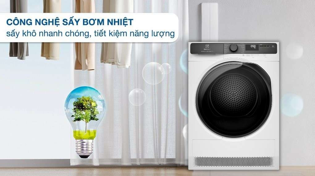 Electrolux EDH803J5WC - Đặc điểm và cơ chế sấy