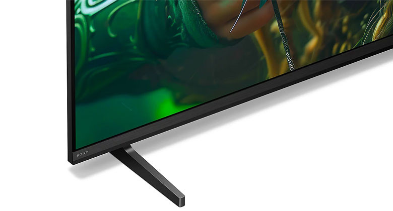 Tivi 55 inch - Chân đế dạng tấm mỏng hình chữ T
