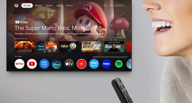 Tivi Sony 65 inch - Thao tác nhiều hơn trên TV bằng giọng của bạn với Google Assistant
