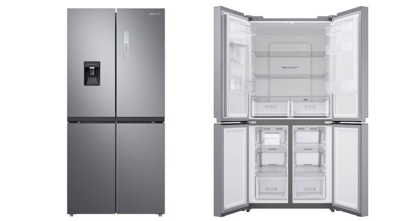 Tủ lạnh Samsung Inverter 488 lít Multi Door RF48A4010M9/SV - Thiết kế