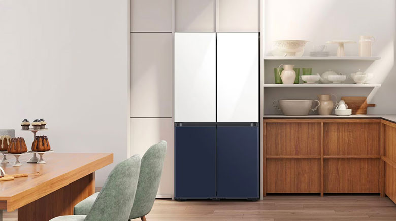 Tủ lạnh Samsung Inverter 599 lít Multi Door Bespoke RF60A91R177/SV - Thiết kế