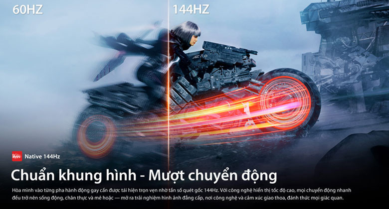 Tivi 65Z670RP - Chuẩn khung hình mượt chuyển động