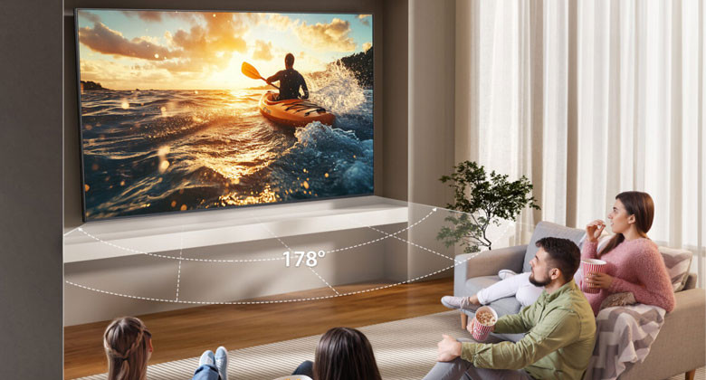 Tivi Toshiba 65 inch MiniLED - Màu sắc sống động dù bạn ngồi ở đâu