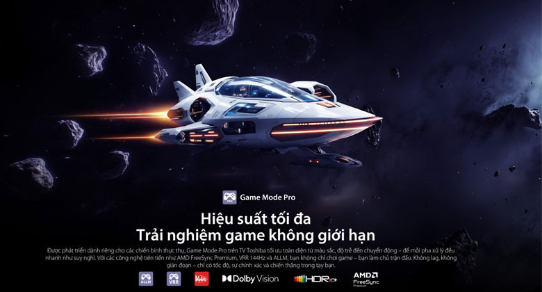 Toshiba 85Z670 - Hiệu suất tối đa trải nghiệm game không giới hạn