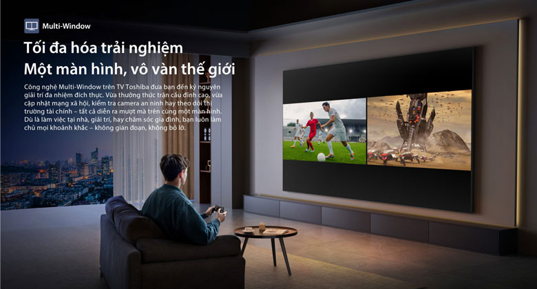 Tivi Toshiba Z770RP - Một màn hình, vô vàn thế giới
