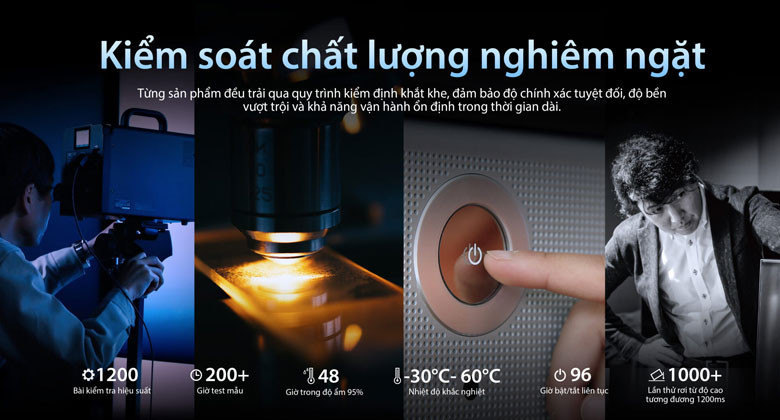 Tivi Toshiba đời mới - Kiểm soát chất lượng nghiêm ngặt