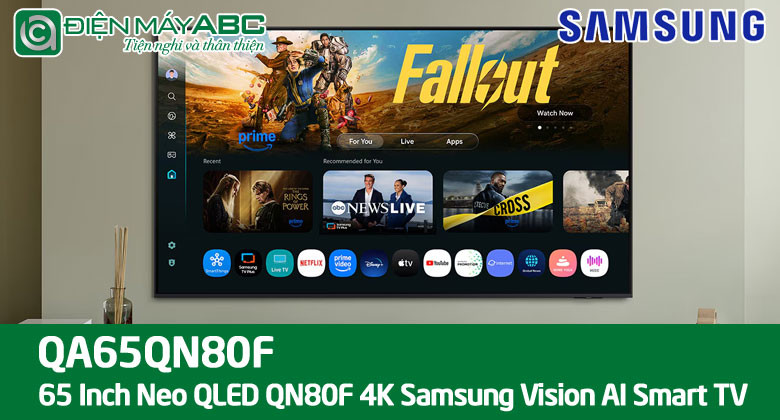 Đánh giá tivi Samsung 65 inch QN80F có gì mới, có nên mua không?