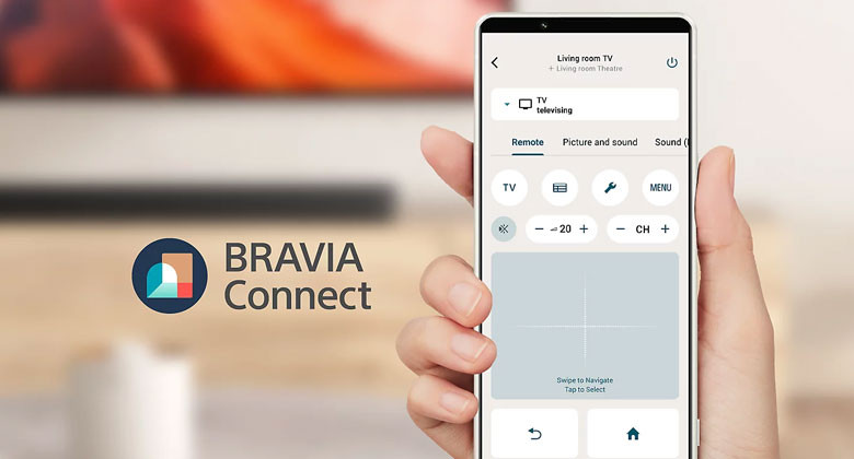 TV Sony 55 inch - Ứng dụng Sony | BRAVIA Connect