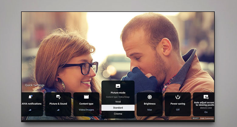 Giá tivi Sony 55 inch - Trực quan hơn. Giao diện hiện đại.