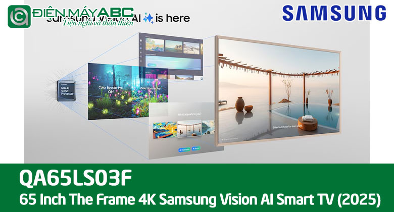 Đánh giá QA65LS03F The Frame – Tivi Samsung 65 inch giá rẻ nhất, mang chất nghệ vào công nghệ