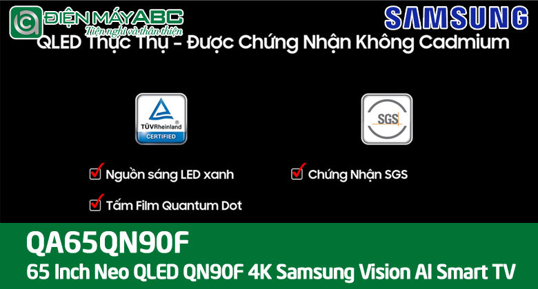 Đánh giá tivi Samsung neo qled 65 inch QN90F có gì mới, có nên mua không?