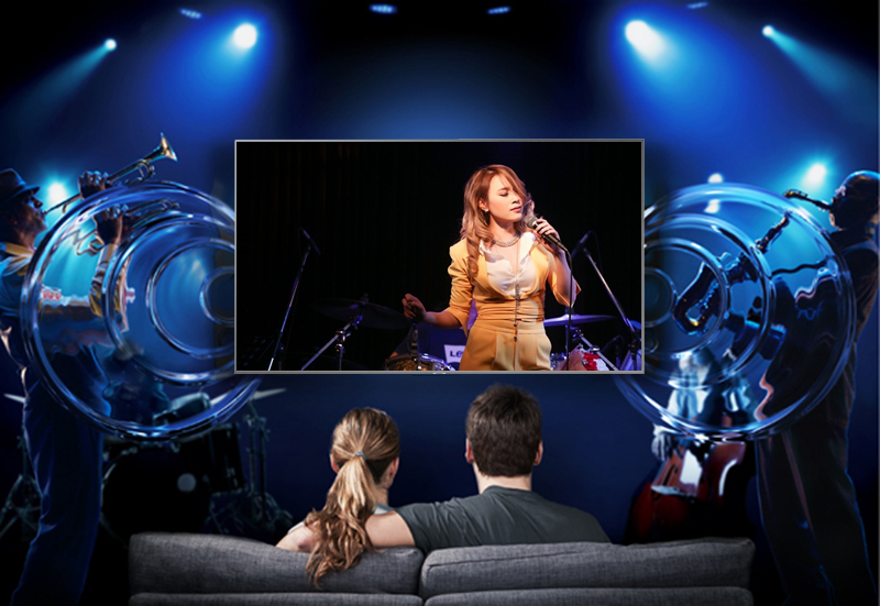 công nghệ âm thanh Dolby Digital Plus Smart Tivi Samsung 4K UA49NU7100