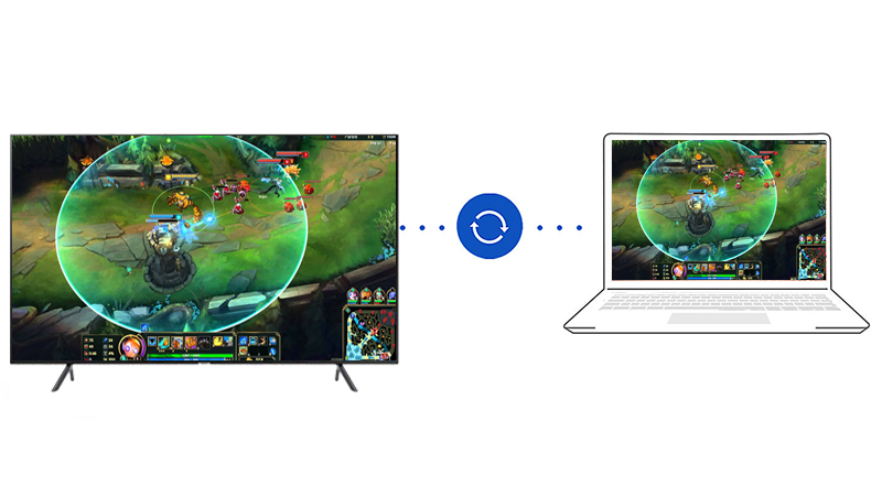 ứng dụng Steam Link Smart Tivi Samsung 4K 65 inch UA65NU7100
