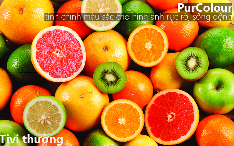 công nghệ PurColour Smart Tivi Samsung 4K 65 inch UA65NU7100