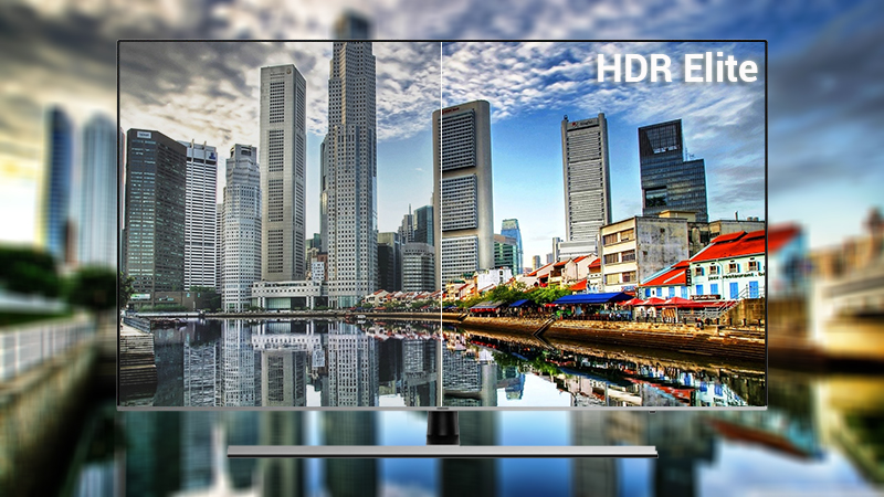 Công nghệ HDR Elite trên Smart Tivi Samsung 4K 65 inch UA65NU8000