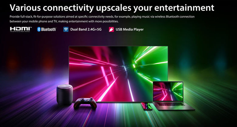 Tivi Toshiba giá rẻ - Various Connectivity