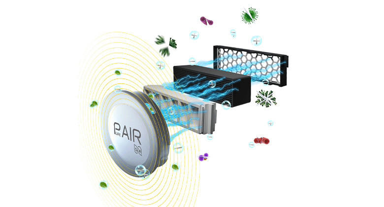 GR RF677WI PMV 06 MG - Công nghệ Pure Air, diệt khuẩn mạnh mẽ