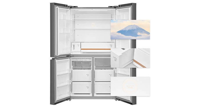 Tủ lạnh Toshiba 2025 - Nội thất cao cấp, thời thượng