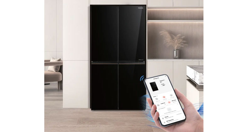 Tủ lạnh 4 cánh Toshiba - TSmartLife - Trợ lý AI kết nối thông minh