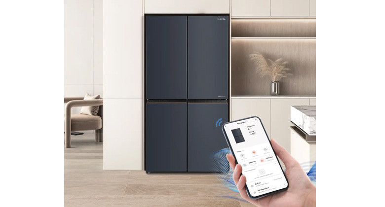 Tủ lạnh 4 cánh Toshiba - TSmartLife - Trợ lý AI kết nối thông minh
