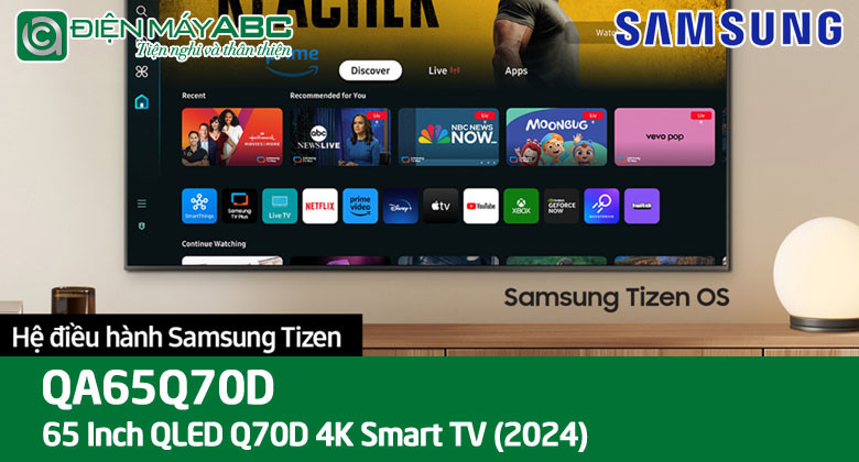 65Q70D dòng tivi Samsung QLED 65 inch giá bao nhiều tháng 10 năm 2025?