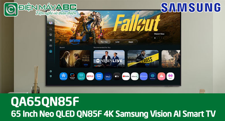 Tivi 65QN85F Neo QLED Samsung 65 inch mới ra mắt có gì nổi bật? Giá bao nhiêu?