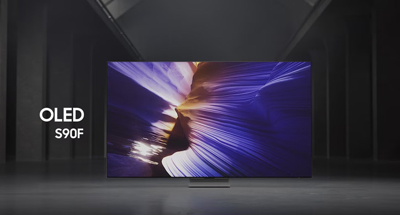 Smart Tivi OLED Samsung AI 4K 77 inch QA77S90F