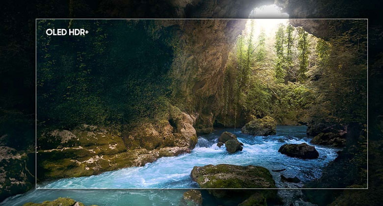 Smart Tivi OLED Samsung AI 4K 77 inch QA77S90F