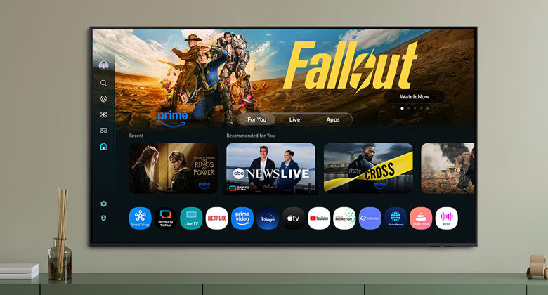 Smart Tivi OLED Samsung AI 4K 77 inch QA77S90F