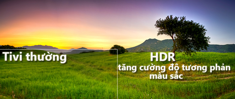 công nghệ HDR Smart Tivi Cong Samsung 65 inch UA65NU7500