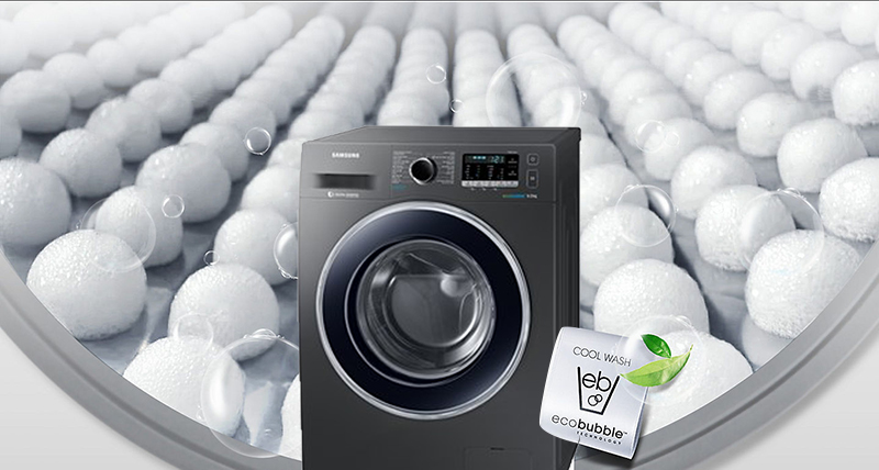 Công nghệ giặt bong bóng ECO Bubble giặt sạch mọi vết bẩn