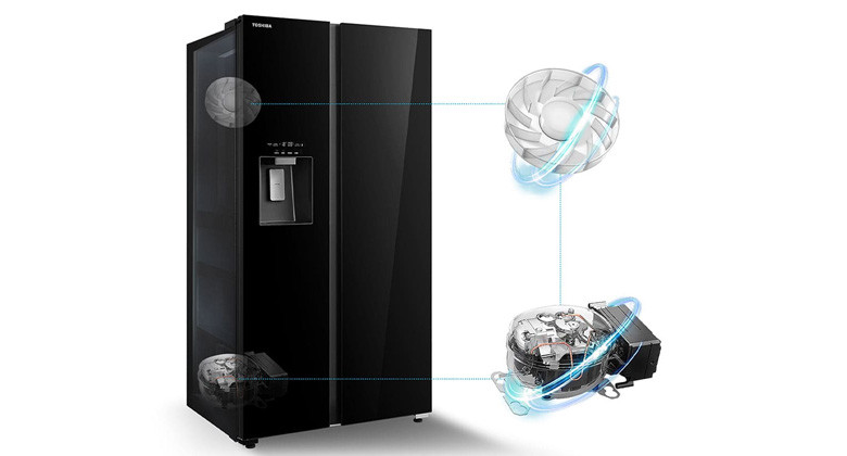 Toshiba GR RS755WIA PGV 22 XK - Origin Inverter - Tiết kiệm điện