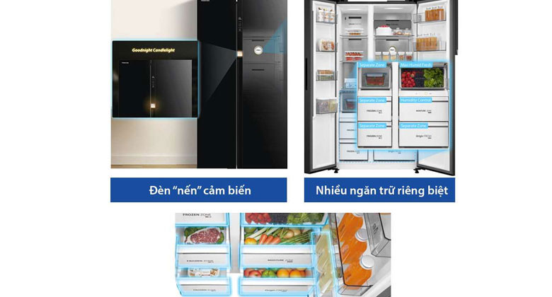 Tủ Toshiba - Sự kết hợp hoàn hảo