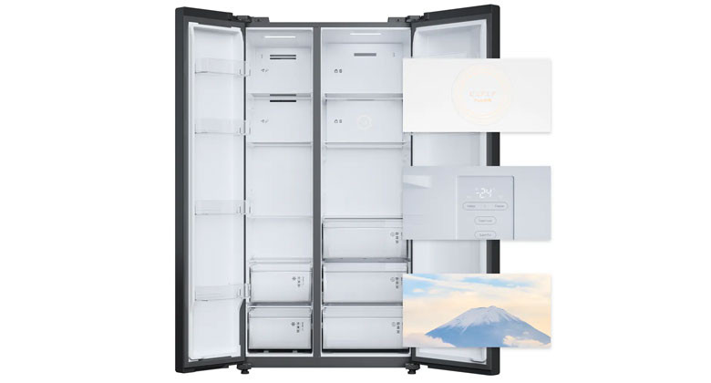 Tủ lạnh Toshiba inverter - Nội thất cao cấp, thời thượng