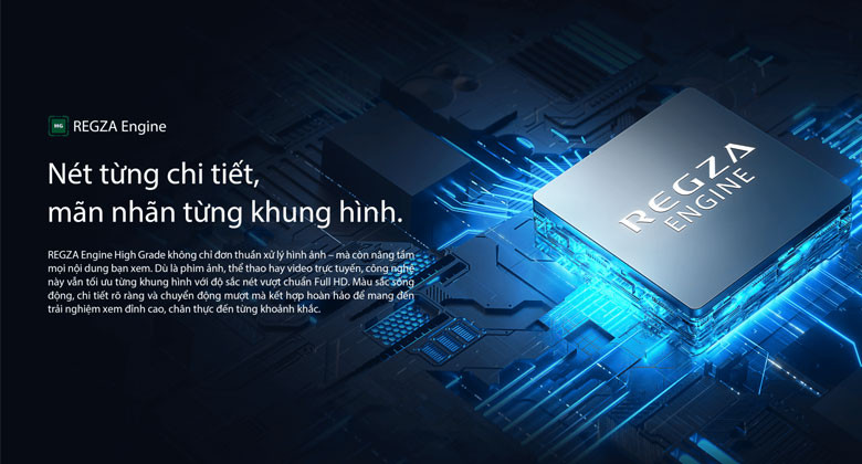 Tivi Toshiba 43V35RP - Nét từng chi tiết, mãn nhãn từng khung hình.