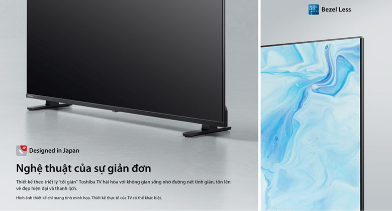 Tivi Toshiba 43 inch - Nghệ thuật của sự giản đơn