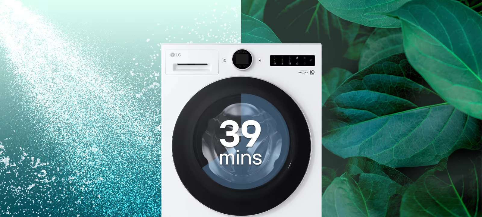 LG FX1412S3KAV - Công nghệ TurboWash™360° và Công nghệ AI DD™